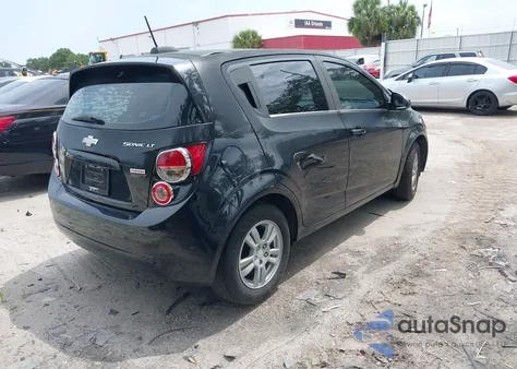 2015 Chevrolet Sonic Lt Manual из США, поврежденный, VIN 1G1JD6SB0F4157600